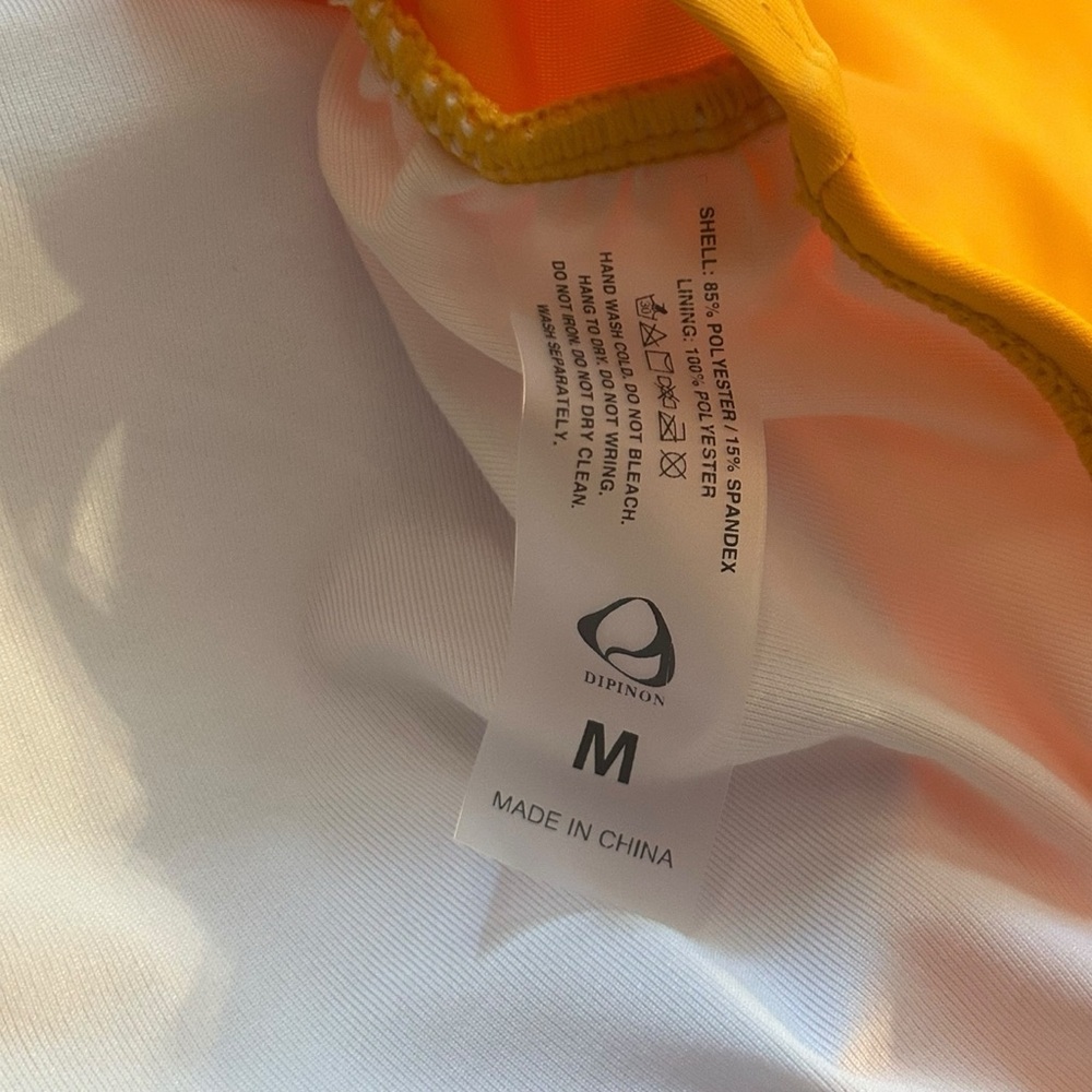 Yellow‎ swim tank top - Picture 6 of 6
